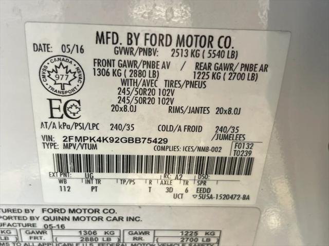 2016 Ford Edge Titanium