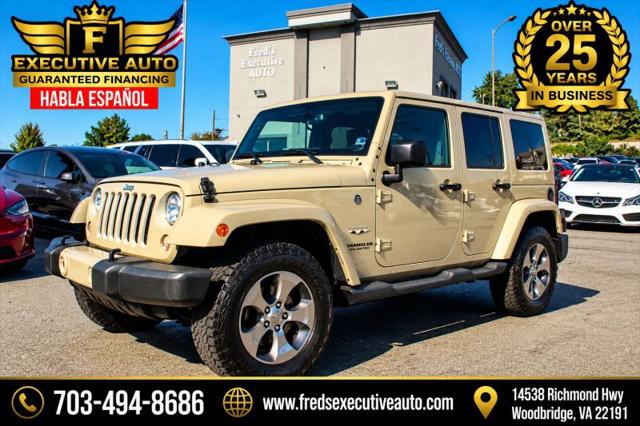 2017 Jeep Wrangler Unlimited Sahara 4x4 for sale in Woodbridge, VA