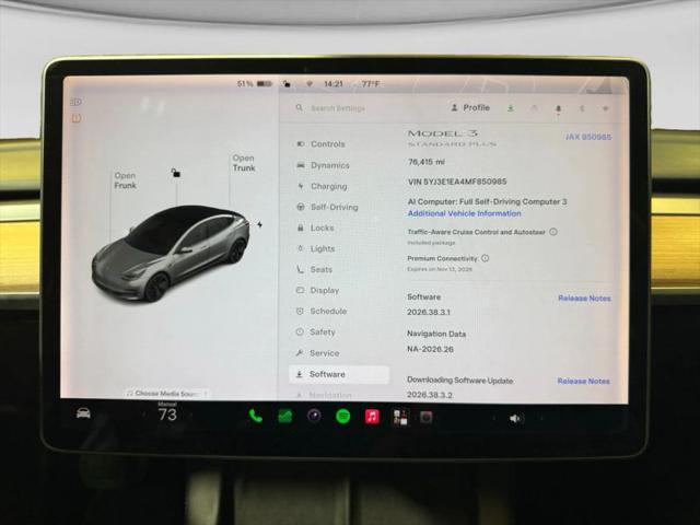 2021 Tesla Model 3 Standard Range Plus Rear-Wheel Drive