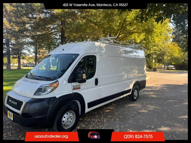 2019 Ram ProMaster Cargo Van High Roof 159 WB EXT for sale in Manteca, CA
