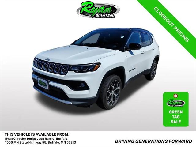 2024 Jeep Compass Limited 4x4 for sale in Buffalo, MN
