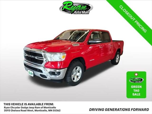 2019 Ram 1500 Big Horn/Lone Star Crew Cab 4x4 57 Box for sale in Monticello, MN