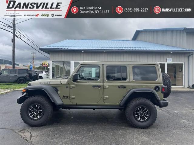 2026 Jeep Wrangler 4-Door Willys 4x4 for sale in Dansville, NY