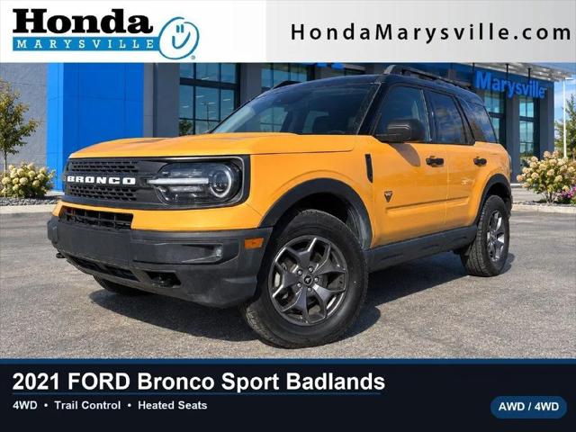 2021 Ford Bronco Sport Badlands for sale near Marysville, OH