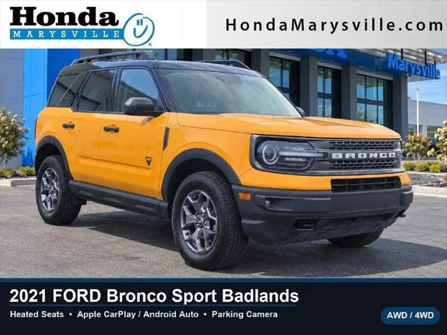 2021 Ford Bronco Sport Badlands for sale near Marysville, OH