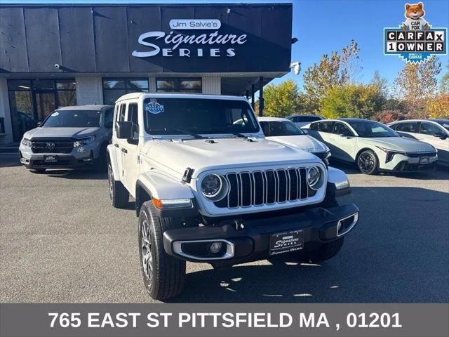 2024 Jeep Wrangler 4-Door Sahara 4x4 for sale in Pittsfield, MA