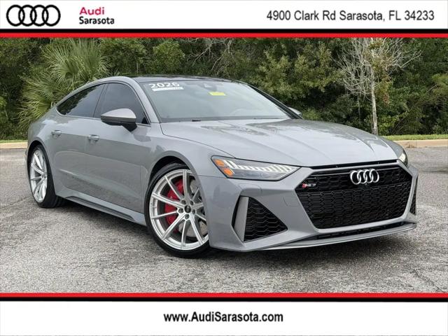 2026 Audi RS 7 performance quattro tiptronic for sale in Sarasota, FL