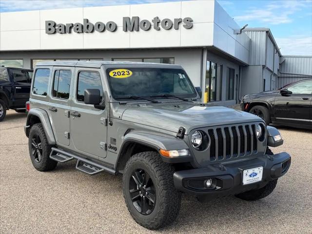 2023 Jeep Wrangler 4-Door Sahara Altitude 4x4 for sale in Baraboo, WI
