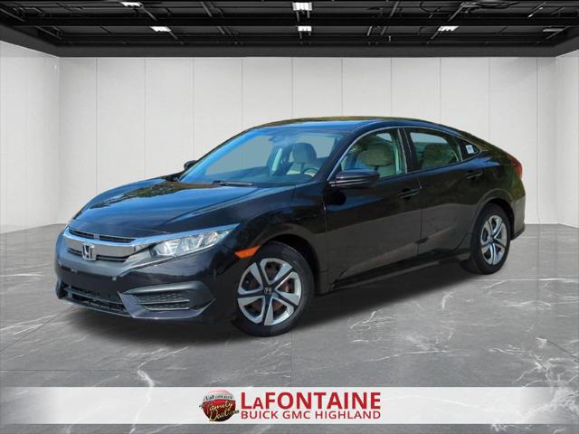 2018 Honda Civic LX for sale in Highland, MI