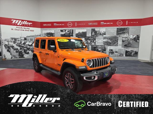2025 Jeep Wrangler 4-Door Sahara 4x4 for sale in Saint Cloud, MN