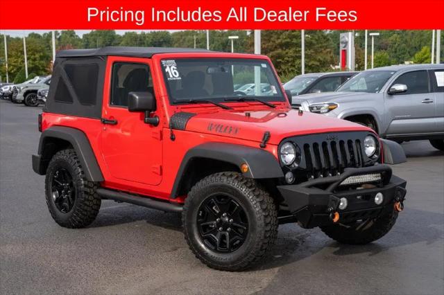 2016 Jeep Wrangler Willys Wheeler for sale in Sanford, NC