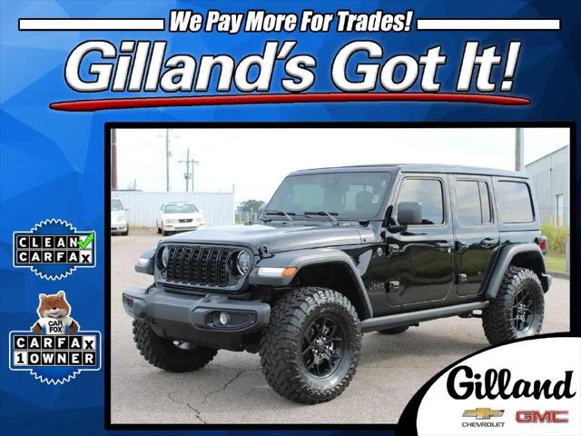 2025 Jeep Wrangler 4-Door Willys 4x4 for sale in Ozark, AL