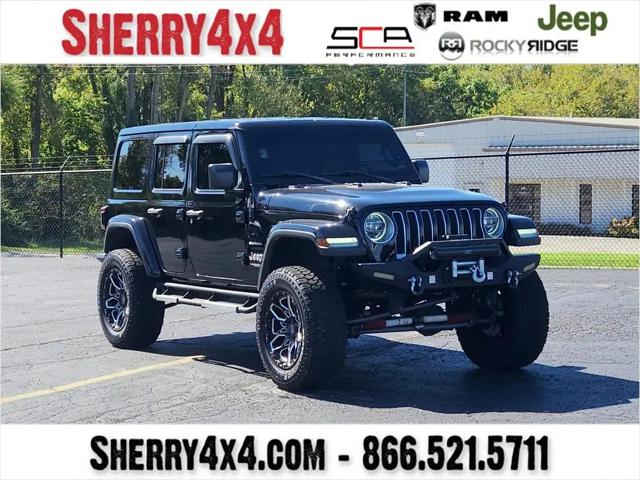 2019 Jeep Wrangler Unlimited Sahara 4x4 for sale in Piqua, OH