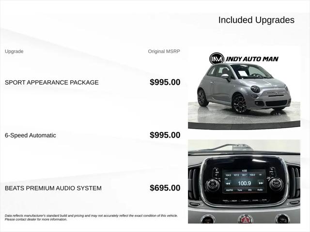 2017 Fiat 500 Pop