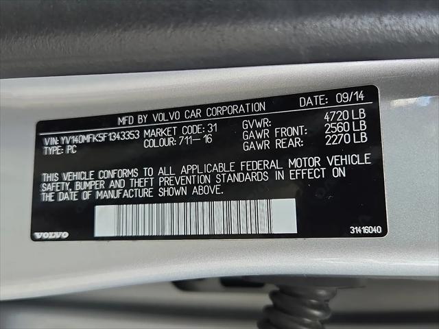 2015 Volvo S60 T5 Premier