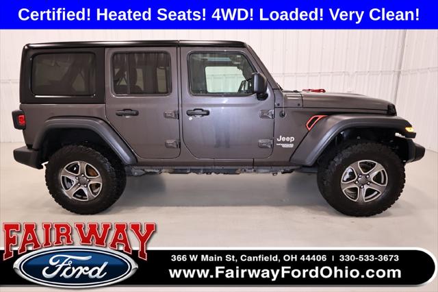 2018 Jeep Wrangler Unlimited Sport S 4x4 for sale in Canfield, OH