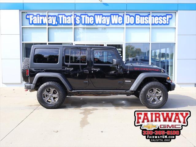 2017 Jeep Wrangler Unlimited Rubicon Recon 4x4 for sale in Calcutta, OH