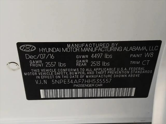 2017 Hyundai Sonata Sport