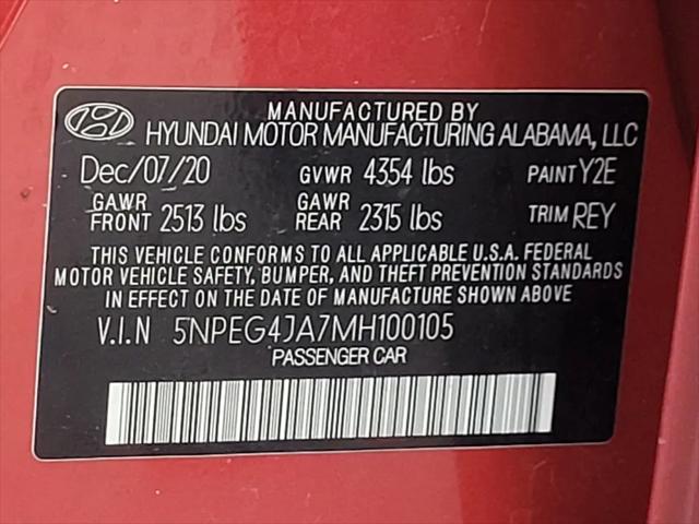 2021 Hyundai Sonata SE