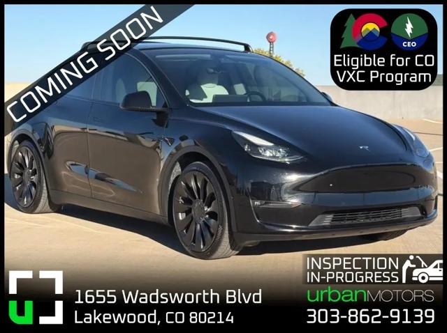 2022 Tesla Model Y Performance Dual Motor All-Wheel Drive for sale in Lakewood, CO
