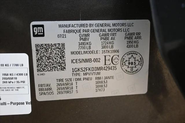 2021 GMC Yukon XL SLE