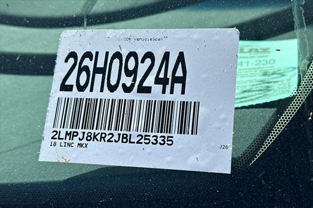 2018 Lincoln MKX Select