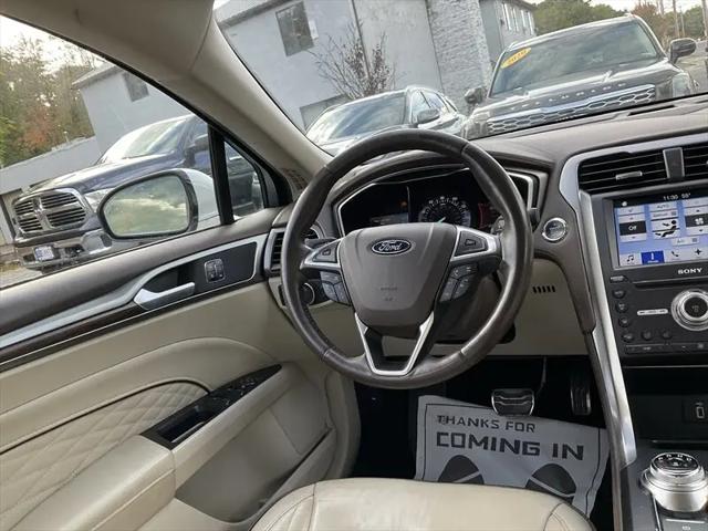 2017 Ford Fusion Platinum