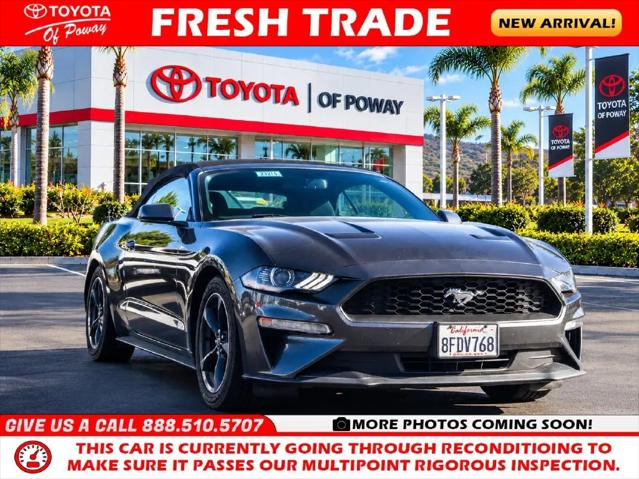 2018 Ford Mustang EcoBoost for sale in Poway, CA