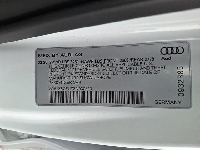 2025 Audi A5 Premium Plus TFSI quattro S tronic