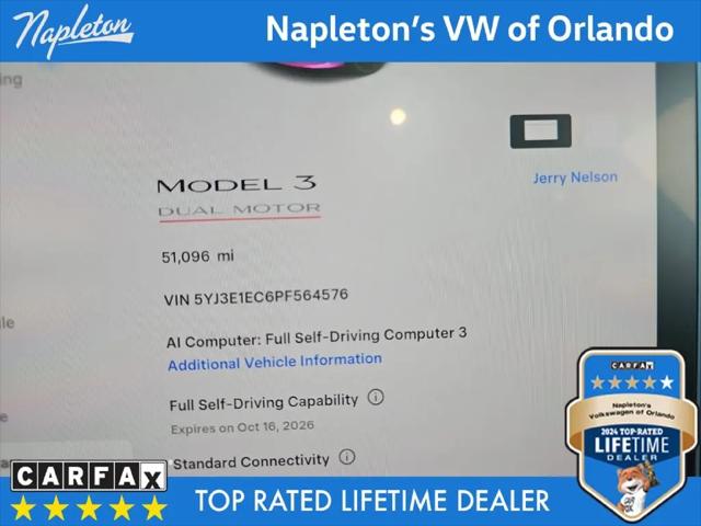 2023 Tesla Model 3 Performance Dual Motor All-Wheel Drive