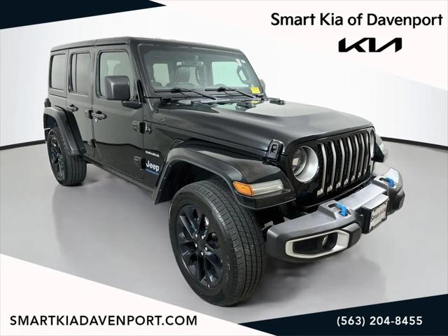 2023 Jeep Wrangler 4xe Sahara 4x4 for sale in Davenport, IA