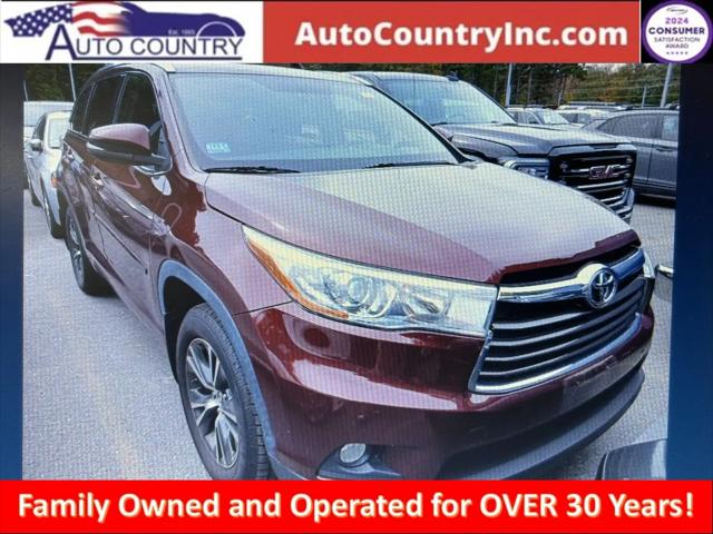2016 Toyota Highlander XLE V6 for sale in Abington, MA