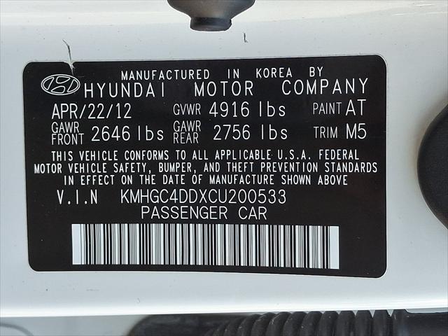 2012 Hyundai Genesis 3.8