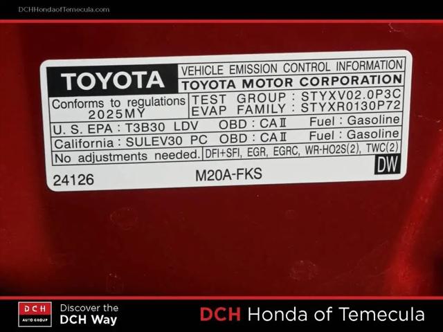 2025 Toyota Corolla SE