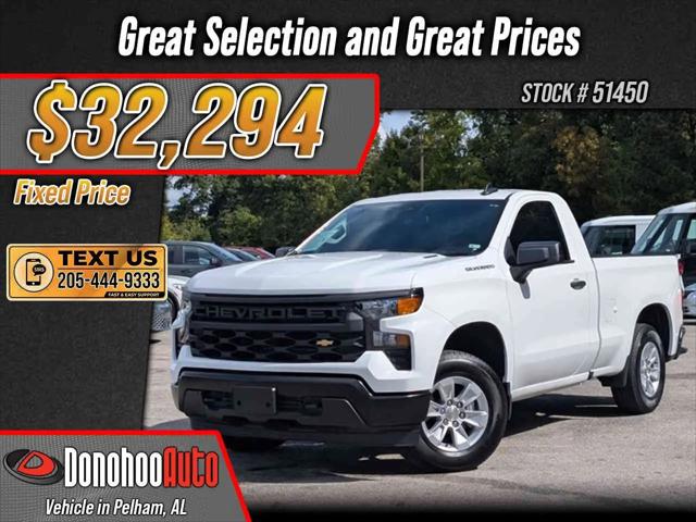 2025 Chevrolet Silverado 1500 2WD Regular Cab Standard Bed WT for sale in Pelham, AL