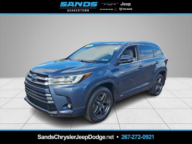 2019 Toyota Highlander Hybrid Limited Platinum for sale in Quakertown, PA