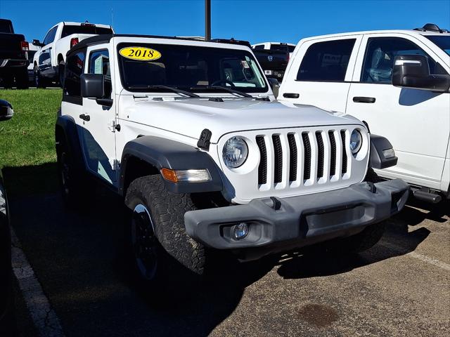 2018 Jeep Wrangler Sport S 4x4
