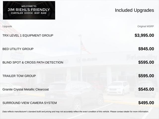 2023 Ram 1500 TRX Crew Cab 4x4 57 Box