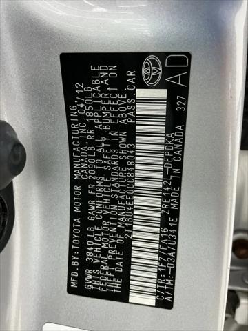 2012 Toyota Corolla L