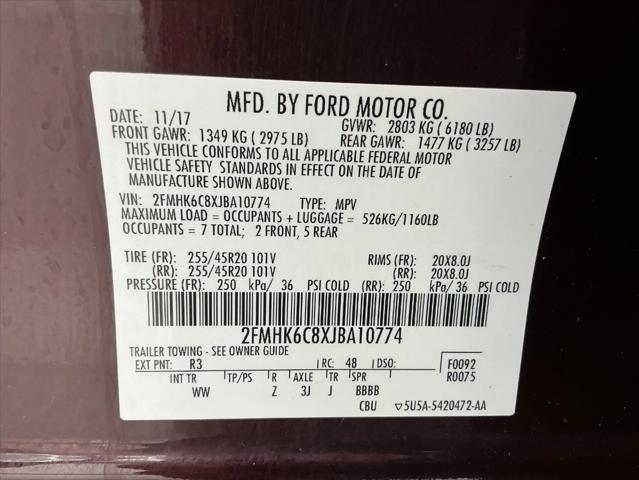 2018 Ford Flex SEL