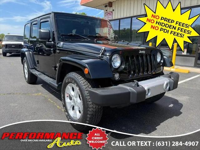 2015 Jeep Wrangler Unlimited Sahara for sale in Bohemia, NY