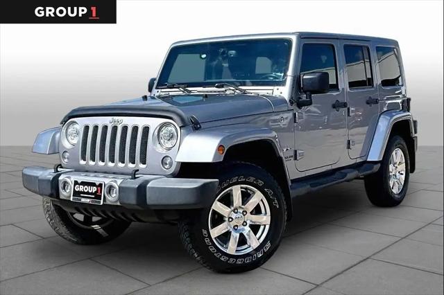2017 Jeep Wrangler Unlimited Sahara 4x4 for sale in Houston, TX