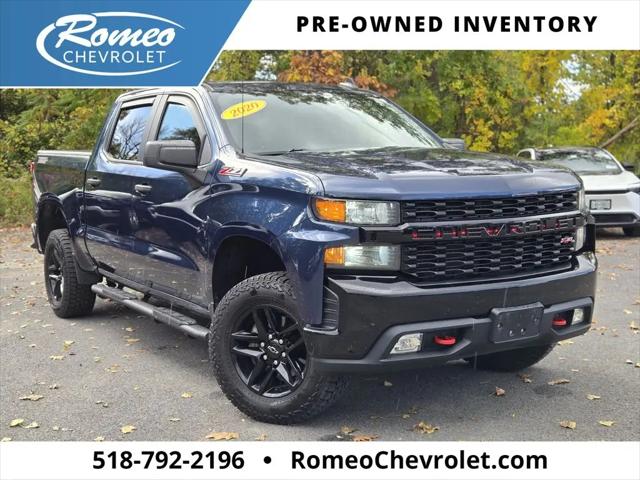 2020 Chevrolet Silverado 1500 4WD Crew Cab Short Bed Custom Trail Boss for sale in Glens Falls, NY