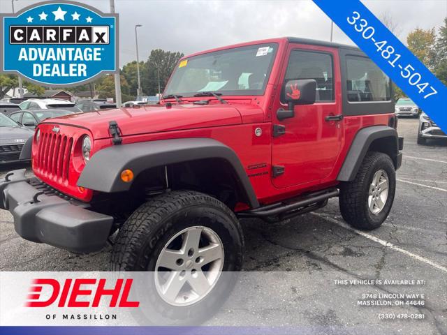 2013 Jeep Wrangler Sport for sale near Massillon, OH