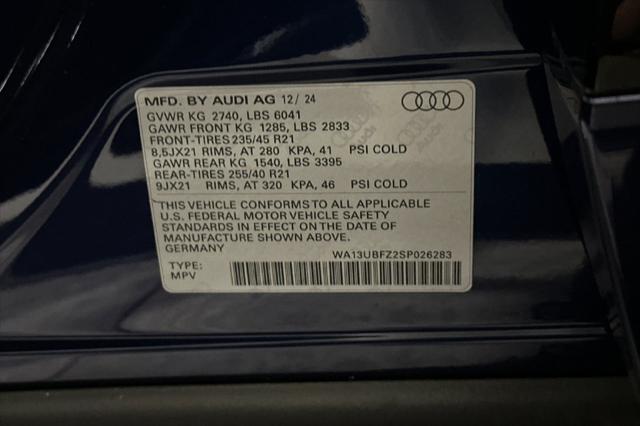 2025 Audi Q4 Sportback e-tron Premium Plus 55 quattro