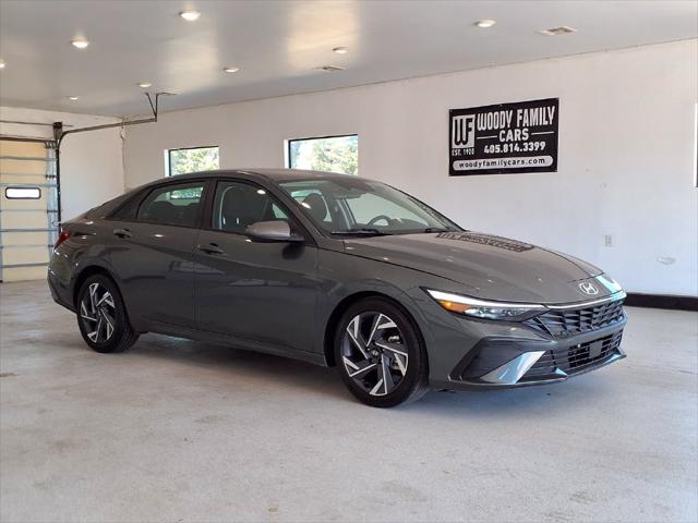 2025 Hyundai Elantra Hybrid Blue for sale in Madill, OK