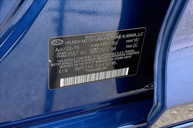 2016 Hyundai Sonata SE
