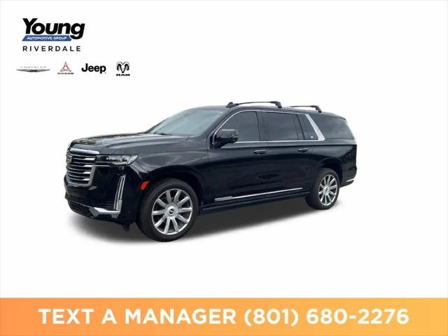 2021 Cadillac Escalade ESV 4WD Premium Luxury Platinum for sale in Riverdale, UT