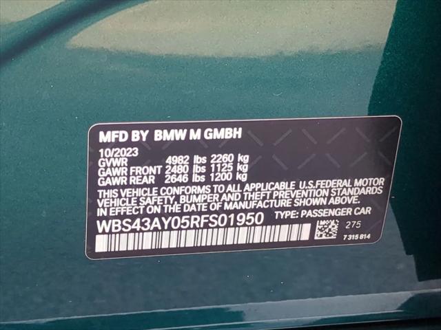 2024 BMW M3 Competition xDrive