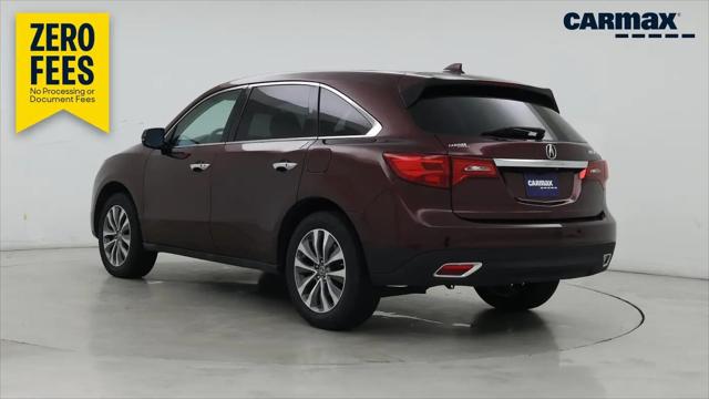 2016 Acura MDX Technology  AcuraWatch Plus Packages